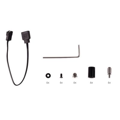 3. Alphacool Core Verteilerplatte Pumpe und Ausgleichsbehälter