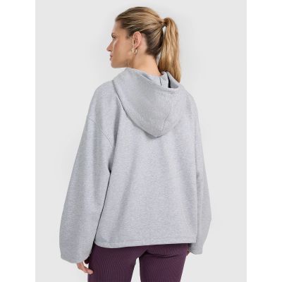 7. Damen-Sweatshirt mit Kapuze, offen, 4F 4FRAW25TSWSF2462-26M