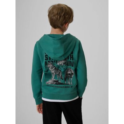 2. Kapuzenpullover für Jungen, Größe 4F 4FJKAW26TSWSM3153-46S