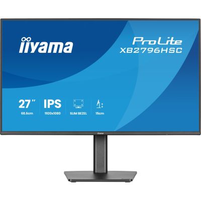 2. iiyama ProLite XB2796HSC-B1 Computermonitor 68,6 cm (27") 1920 x 1080 px Full HD LED Schwarz
