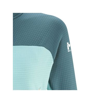 3. MILLET Damenjacke FUSION GRID HOODIE Blau