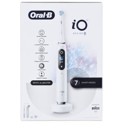 18. Elektrische Zahnbürste Braun Oral-B iO Series 9, weiß