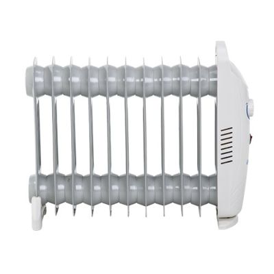 12. MESKO MS 7806 Ölkühler mit 11 Lamellen (1200 W; 11; weiß) (Steckdose)