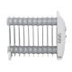 12. MESKO MS 7806 Ölkühler mit 11 Lamellen (1200 W; 11; weiß) (Steckdose)