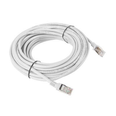 2. UTP-Patchkabel Lanberg PCU5-10CC-1000-S (RJ45 - RJ45 ; 10m; UTP; Kat. 5e; graue Farbe)