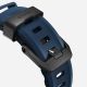 3. Nomad Rocky Point Armband, schwarzes Leder, Titan