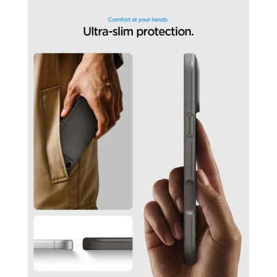 7. Spigen Thin Fit MagSafe Hülle für iPhone 18 Pro Max / 17 Pro Max – Schwarz