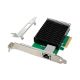 3. LevelOne GB PCIe4x 1xRJ45 10Gbps Netzwerkkarte Grün