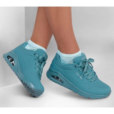 2. Skechers Uno Stand On Air W 73690-TEAL Schuhe