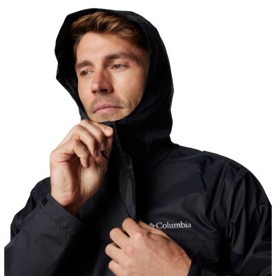 4. Columbia Watertight II Regenjacke 1533898012 Schwarz L