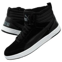 Puma Herren Rebound Street schwarze gefütterte Stiefeletten