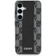 3. DKNY Leather Checkered Pattern MagSafe-Hülle für Samsung Galaxy S25 schwarz