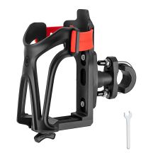 Rockbros 31210029 Motorrad-Flaschenhalter – Schwarz und Rot