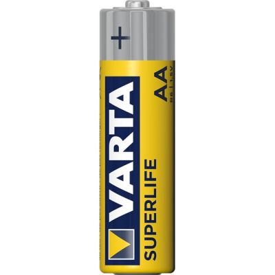 2. VARTA Superlife R6 AA Zink-Kohle-Batteriepack (Zn-C; x 4)
