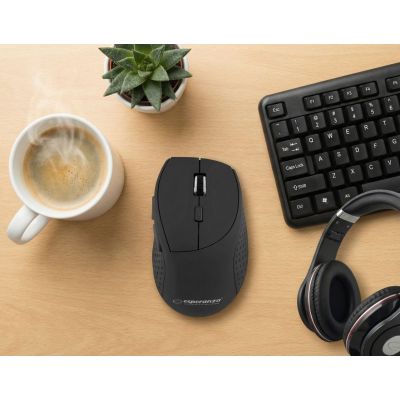 8. Esperanza Andromeda EM123K Maus (optisch; 2400 DPI; schwarz)