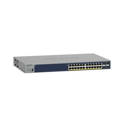 10. Netgear GS728TPP-300EUS 28p PoE 380W (PoE+: 24p) Managed Gigabit Switch
