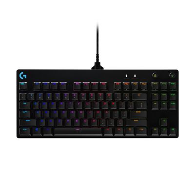 Logitech G915 LIGHTSPEED WRLS RGB MECH KB/GL CLICKY Tastatur - CARBON US INTL