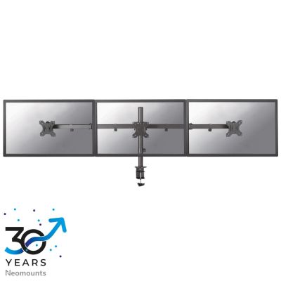 10. Neomounts FPMA-D550D3BLACK Monitorhalterung/Ständer 68,6 cm (27") Schreibtisch Schwarz