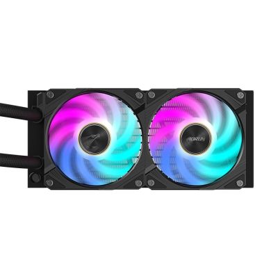 4. GIGABYTE AORUS WATERFORCE X II 240 All-in-One-Flüssigkeitskühler für Prozessoren, 12 cm, Schwarz