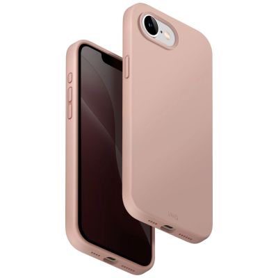Uniq Lino Magclick Ladehülle für iPhone 16e - Pink