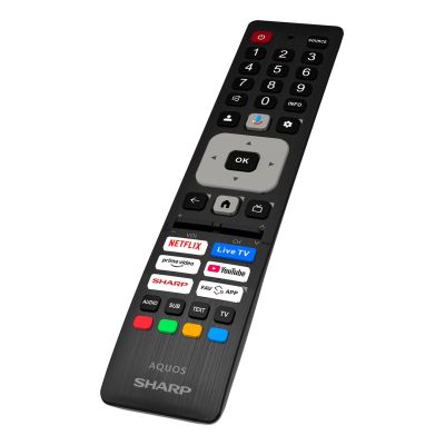 10. Sharp 43HP5265E 109,2 cm (43") 4K Ultra HD Smart TV mit WLAN, Schwarz