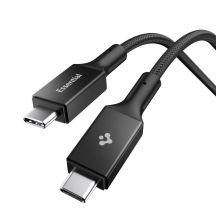 Spigen Essential EB10015CC USB-C / USB-C 100W 150cm Kabel - Schwarz