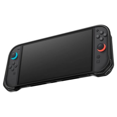 2. Spigen Rugged Armor Case für Nintendo Switch 2 - Mattschwarz
