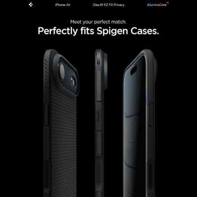 11. Spigen Glas.TR EZ Fit 2er-Pack Sichtschutzglas für iPhone 17 Air