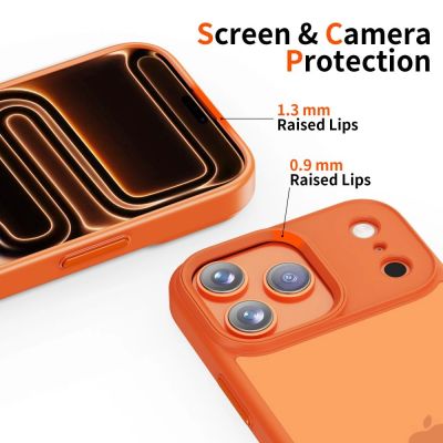 4. Tech-Protect MagMat Hülle für iPhone 17 Pro Max – Orange