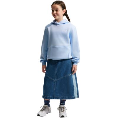 7. Nike Sportswear Club Fleece Kinder-Sweatshirt, Hellblau, FD3000 408