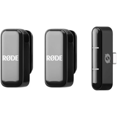 2. RODE Wireless Micro – Digitales 2-Kanal-Funksystem (USB-C, Schwarz)