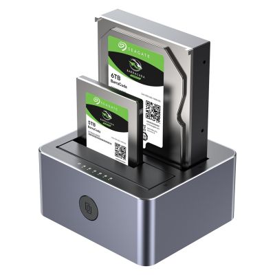 11. UNITEK 2X SATA 2,5"/3,5" USB 5GBPS HDD-Klonstation
