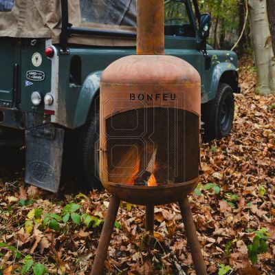 18. Bonfeu Bonbono Gartenkamin rostig 4501R