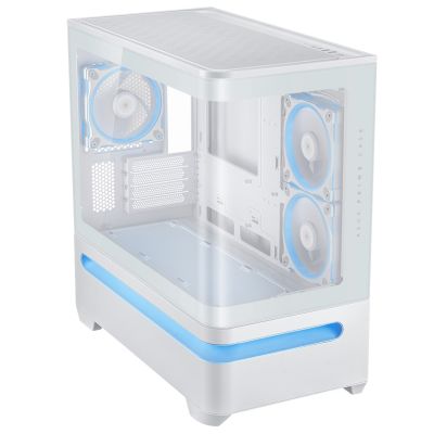42. Gehäuse ASUS PRIME AP202 TG ARGB WHITE