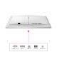 60. Philips 68,5 cm (27,0") 27M2N8500 16:09 2xHDMI+DP+USP weiß