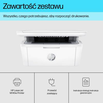 4. HP LaserJet M140w Kabelloser Multifunktions-Schwarzweißdrucker, Kopierer, Scanner
