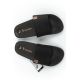 8. Rider Herren-Sportschuhe R10 Slide bequeme schwarze Hausschuhe