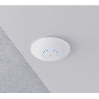 18. Access Point Wi-Fi 7 Ubiquiti UniFi U7 Pro 2,4 GHz (2x2)/5 GHz (2x2)/6 GHz (2x2) PoE+ 1x2,5 G