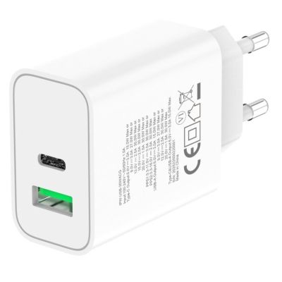 3. TECHLY GAN USB-C 30W PD & USB-A Wandladegerät