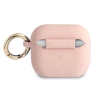 2. Guess GUA3SGGEP AirPods 3 Cover rosa/rosa Silikon-Glitter