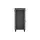 21. LANBERG Standschrank 19" 24U 600x600 Schwarze Glastür LCD (Flatpack) V2