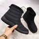 2. Waterproof snow boots with a zipper NEWS W EVE181A black