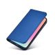12. Magnet Card Case Hülle für iPhone 14 Flip Cover Wallet Stand blau