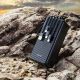 5. Dudao K11 Max 30000mAh Powerbank mit integrierten Kabeln - Schwarz