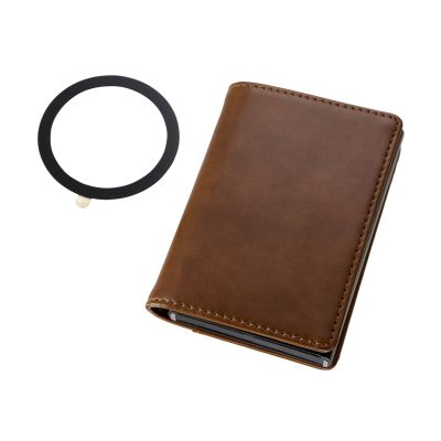 TROIKA 2-in-1 Geldbörse SHERLOCK HOME BRAUN