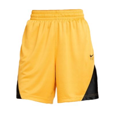 Nike Dr-Fit Fly Short Isofly Damen-Basketballshorts Gelbocker/Schwarz - DH7363-752