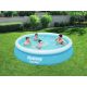 3. Bestway Fast Set 57273 Aufblasbarer Pool für den Außenbereich, rund, 5377 l, blau