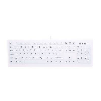 2. CHERRY AK-C8100F-U1-W/GE Medizinische Tastatur USB QWERTZ Deutsch Weiß