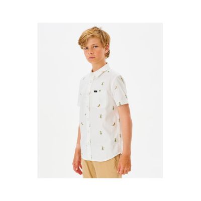 4. RIP CURL Hula Breach Shirt -Junge weiß