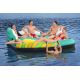 9. Bestway 43407 Pool- und Strandinsel, mehrfarbig, einfarbig, PVC